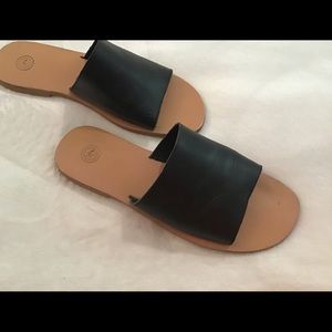 Urban Outfitters Black Slides 8